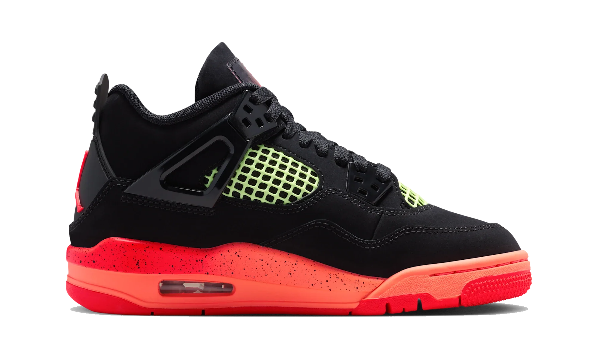 Air Jordan 4 Retro Black Infrared Barely Volt