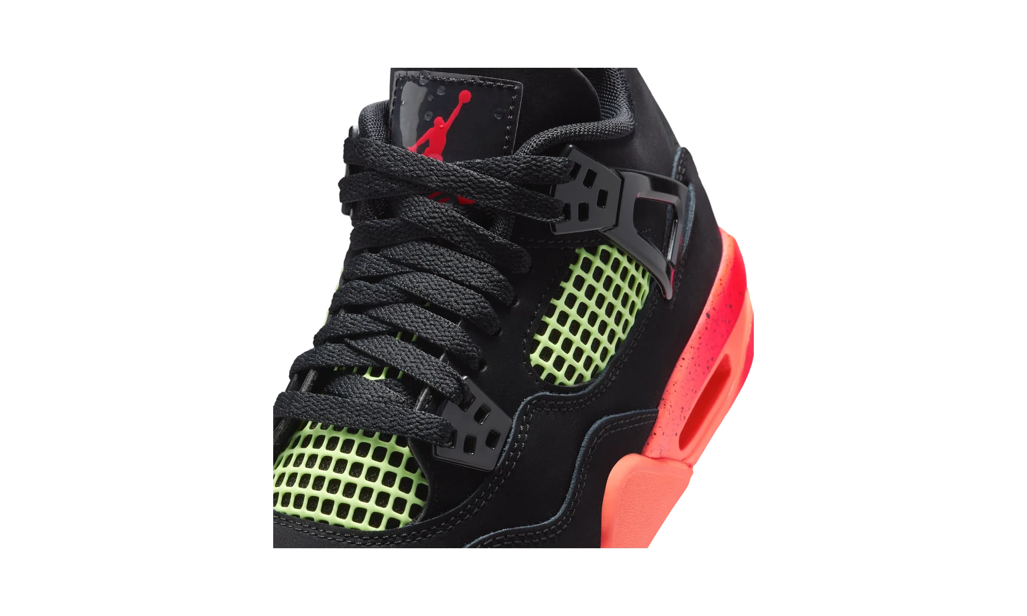 Air Jordan 4 Retro Black Infrared Barely Volt