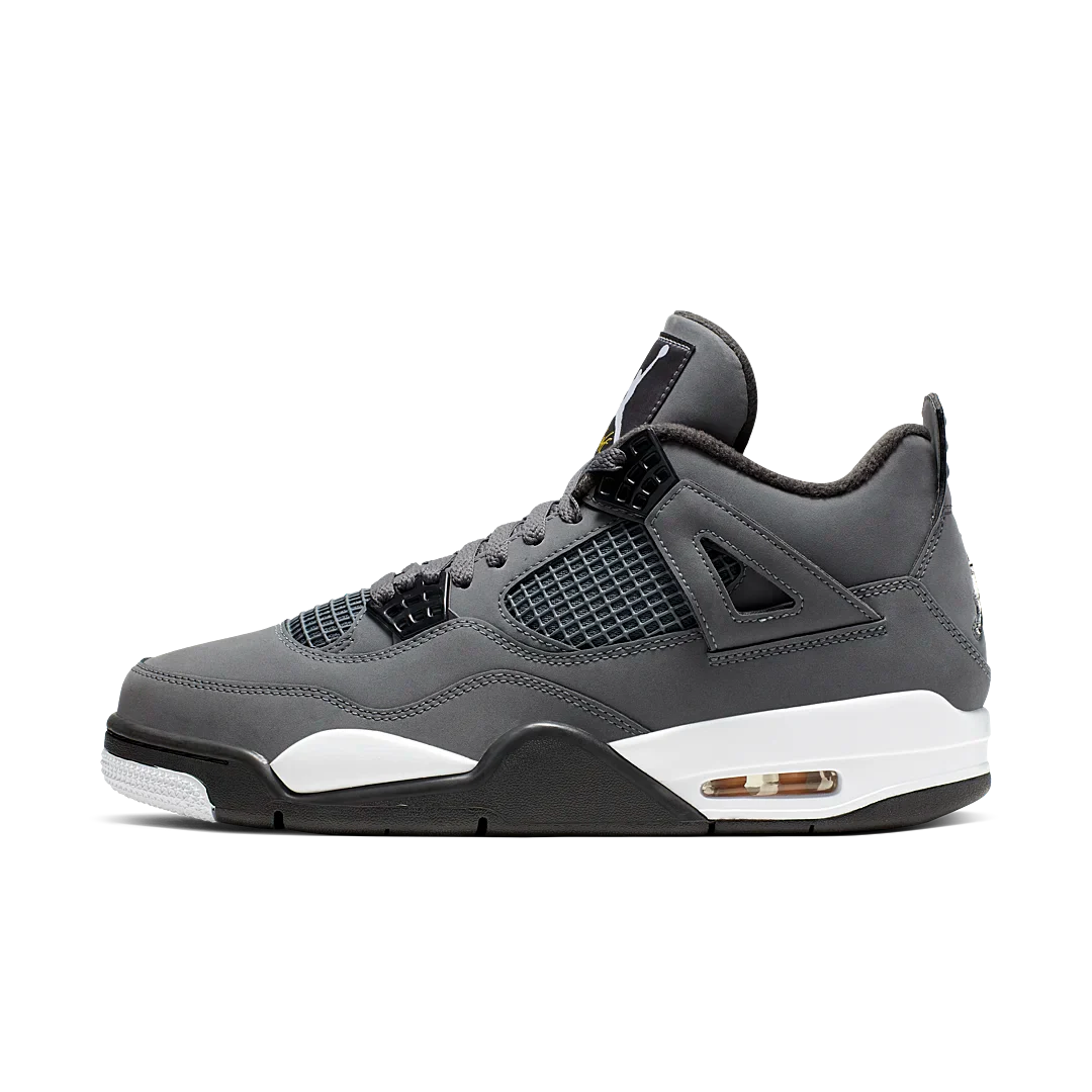 Air Jordan 4 Retro Cool Grey (2019), Cool Grey/Chrome-Dark Charcoal-Varsity Maize (308497-007 / 408452-007)