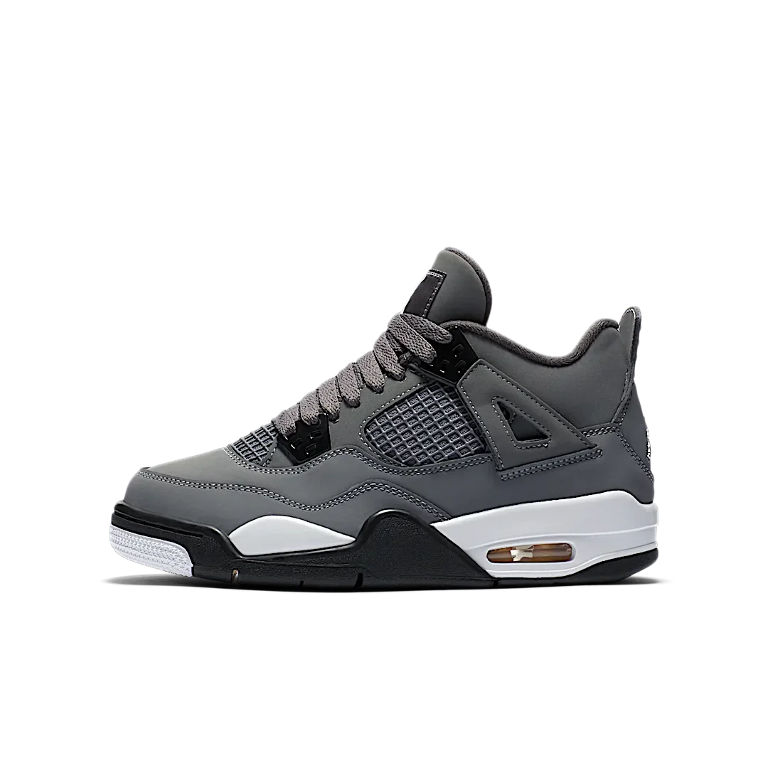 Air Jordan 4 Retro Cool Grey (2019), Cool Grey/Chrome-Dark Charcoal-Varsity Maize (408452-007)