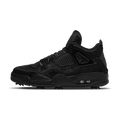 Air Jordan 4 Retro Golf Black Cat Pony Hair