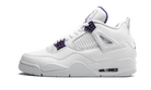 Air Jordan 4 Retro Metallic Purple, White/Metallic Silver-Court Purple (CT8527-115 / 408452-115)