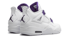 Air Jordan 4 Retro Metallic Purple, White/Metallic Silver-Court Purple (CT8527-115 / 408452-115)