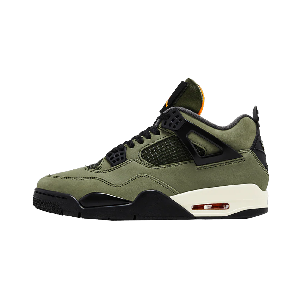 Air Jordan 4 Retro OG SP Undefeated (2025), Deep Green/Clementine/Black/Sail (IB1519-200)
