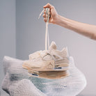 Air Jordan 4 Retro Off-White Sail, Sail/Muslin-White-Black (CV9388-100)