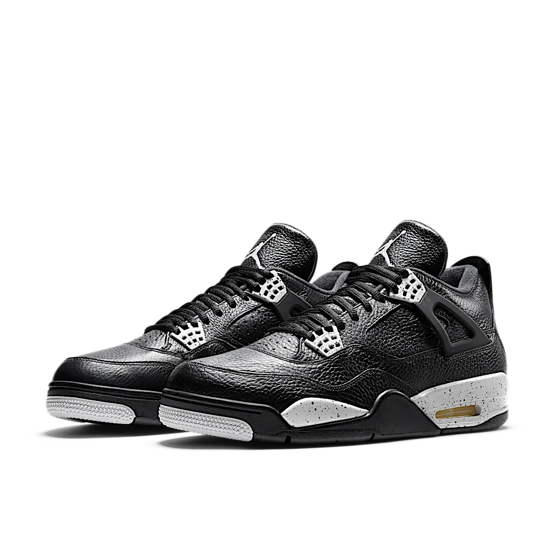 Air Jordan 4 Retro Oreo (2015), Black/Tech Grey-White (314254-003)