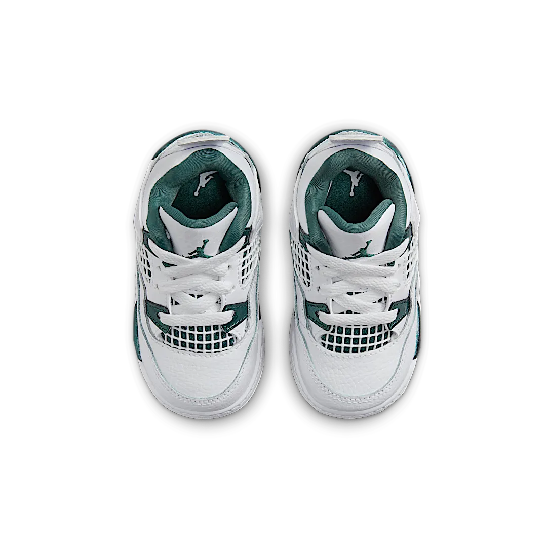 Air Jordan 4 Retro Oxidized Green (TD), White/Oxidized Green/White/Neutral Grey (BQ7670-103)