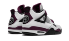 Air Jordan 4 Retro PSG Paris Saint-Germain, White/Black-Metallic Gold-Bordeaux (CZ5624-100 / CZ6509-100)