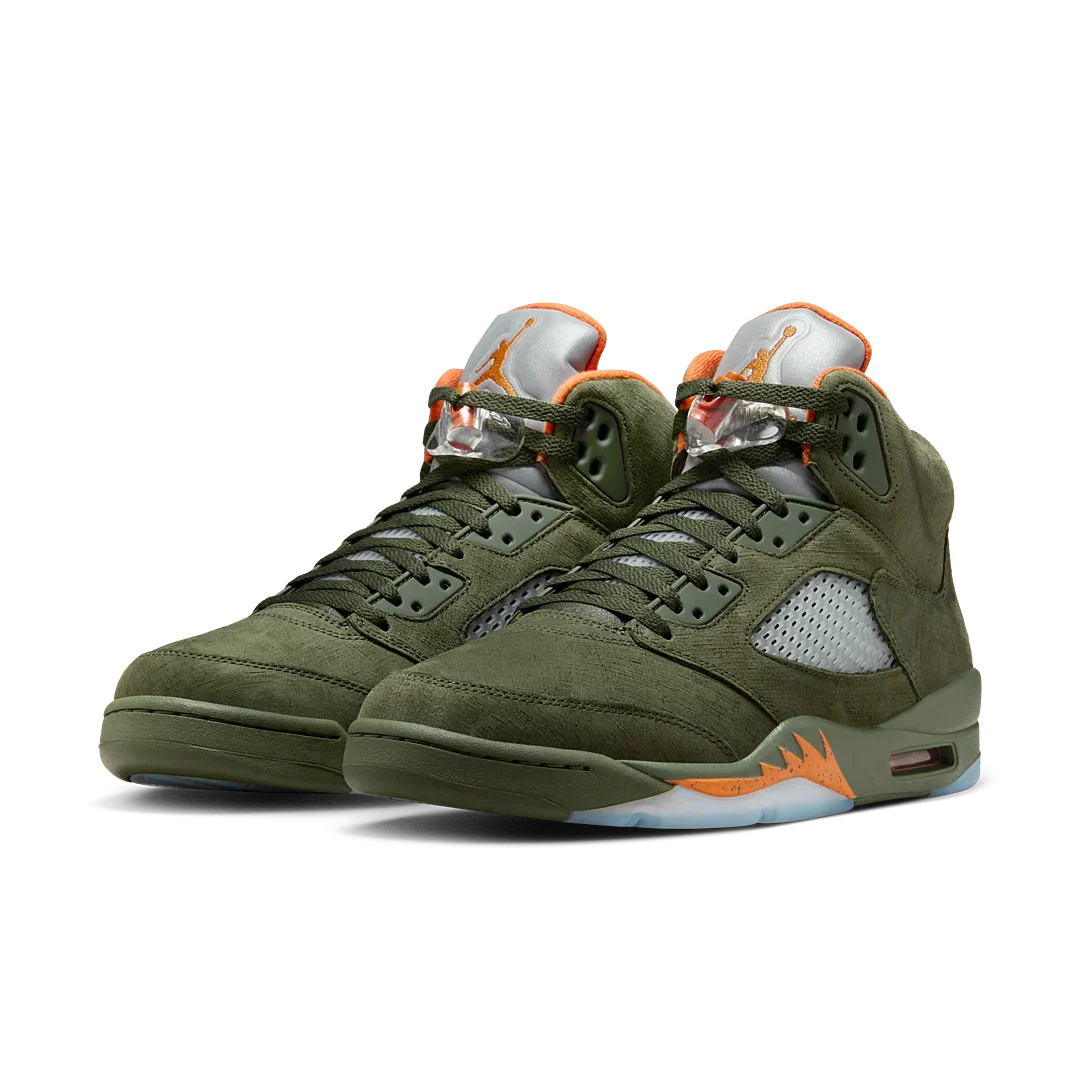 Air Jordan 5 Retro Olive (2024), Army Olive/Solar Orange (DD0587-308)