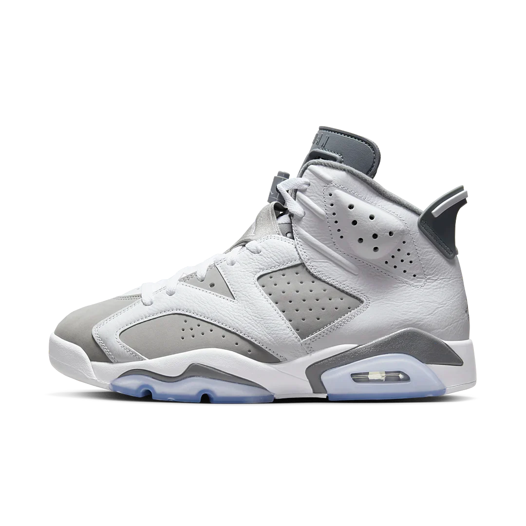 Air Jordan 6 Retro Cool Grey, White/Medium Grey/Cool Grey (CT8529-100)