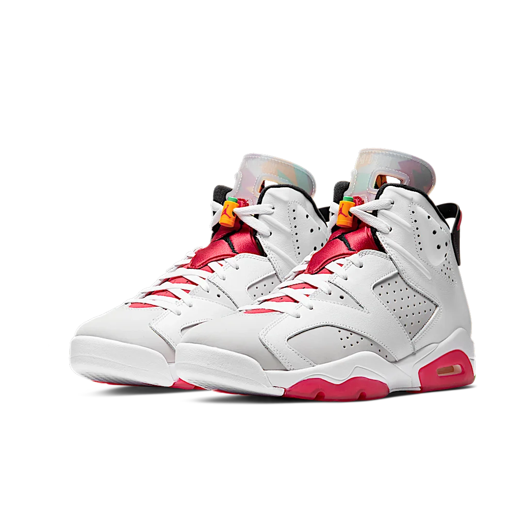 Air Jordan 6 Retro Hare, Neutral Grey/White-True Red-Black (CT8529-062)