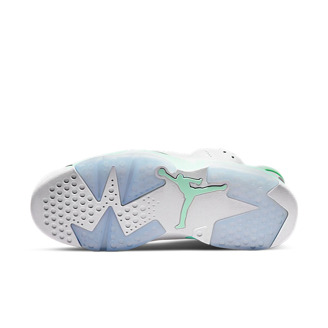 Air Jordan 6 Retro Mint Foam, White/Pure Platinum-Mint Foam (DQ4914-103)