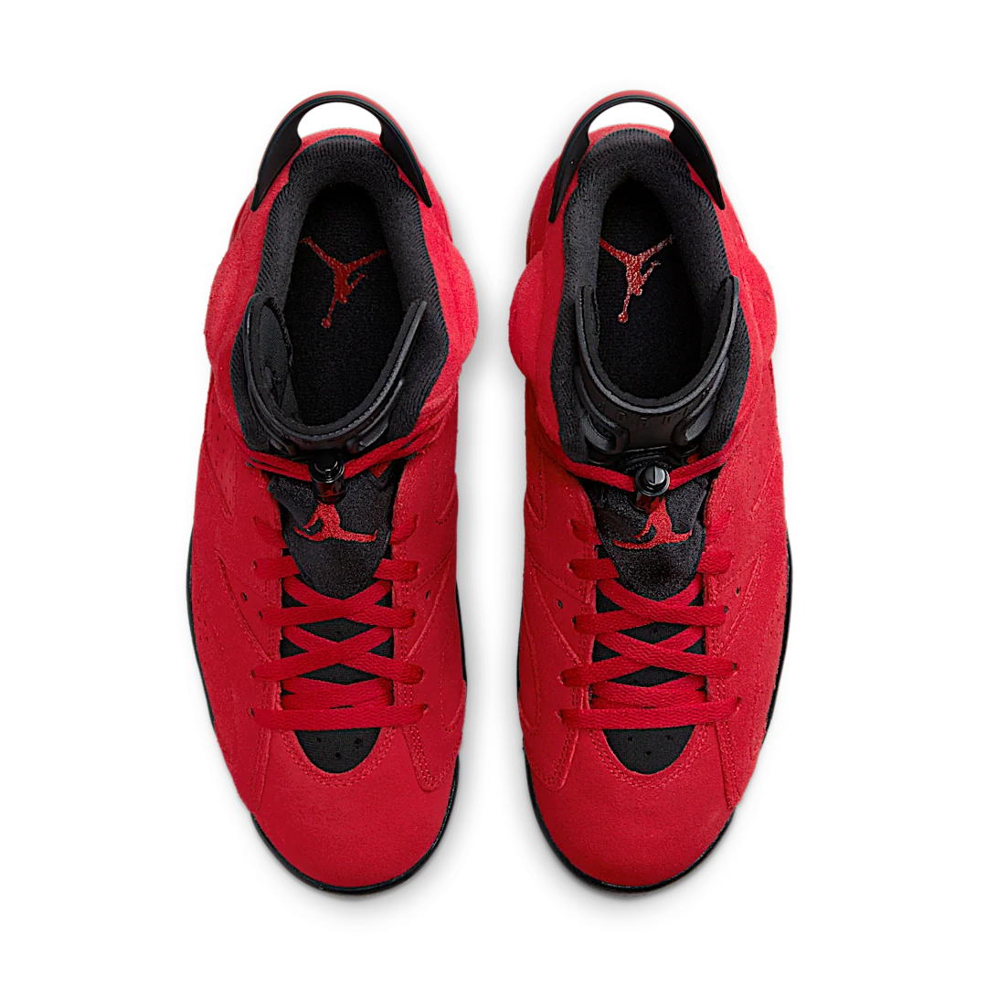 Air Jordan 6 Retro Toro Bravo, Varsity Red/Black (CT8529-600 / 384665-600)