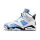 Air Jordan 6 Retro UNC White
