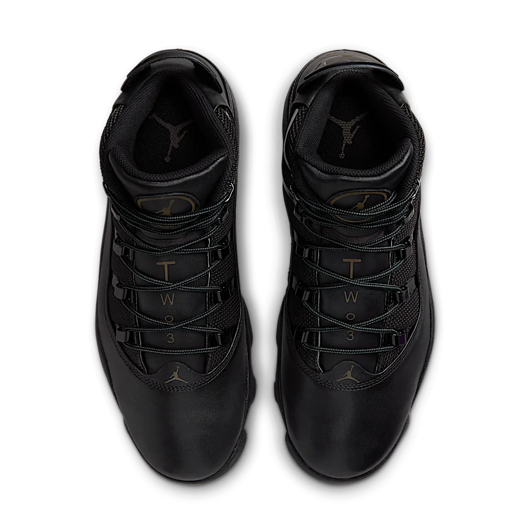 Air Jordan 6 Rings Winterized Black (2023), Black/Rustic (FV3826-001)