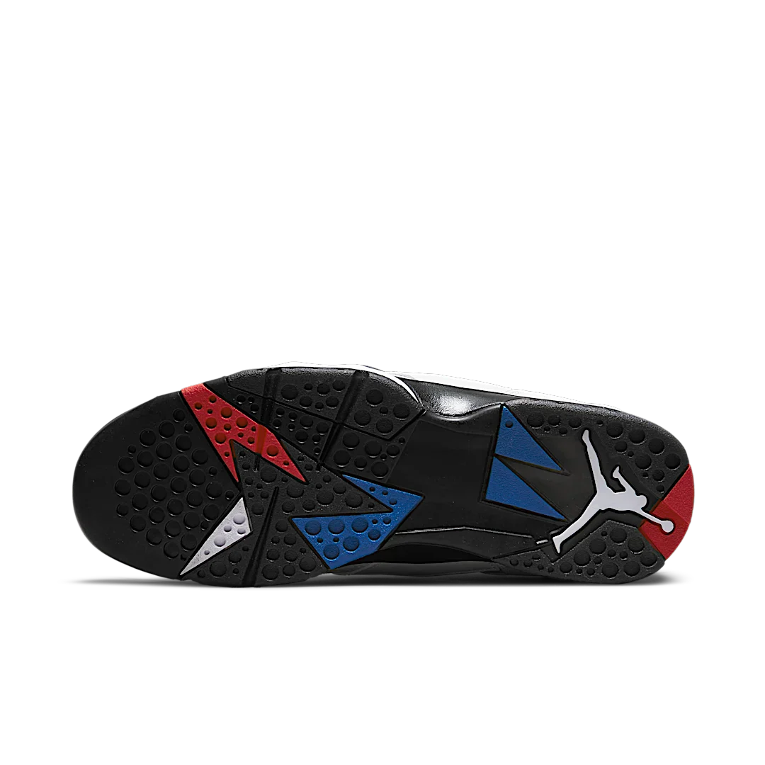 Air Jordan 7 Retro BCFC Paris Saint-Germain PSG (2021), White/College Navy-Sport Royal-University Red (CZ0789-105)