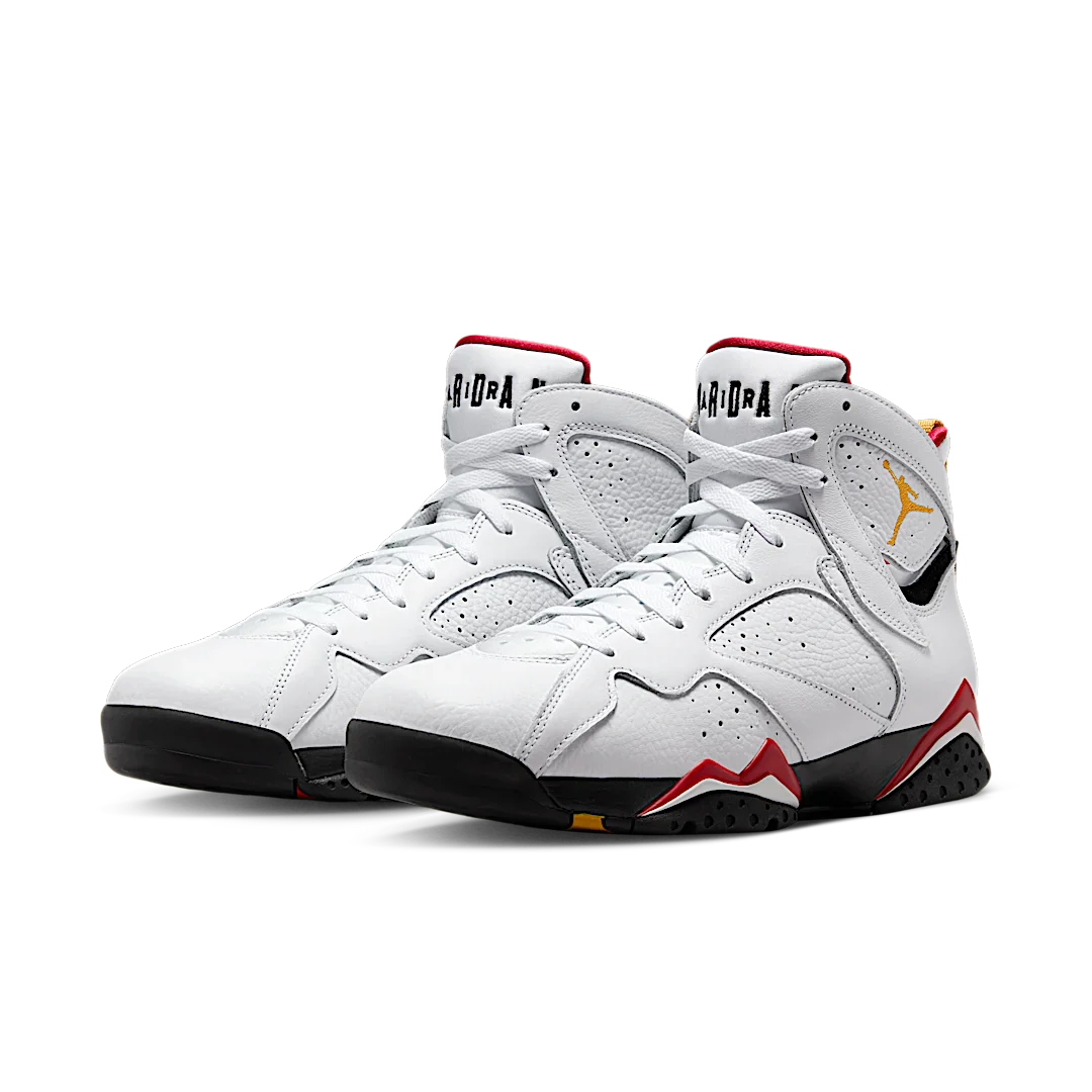 Air Jordan 7 Retro Cardinal (2022), White/Black/Cardinal Red/Chutney (CU9307-106)