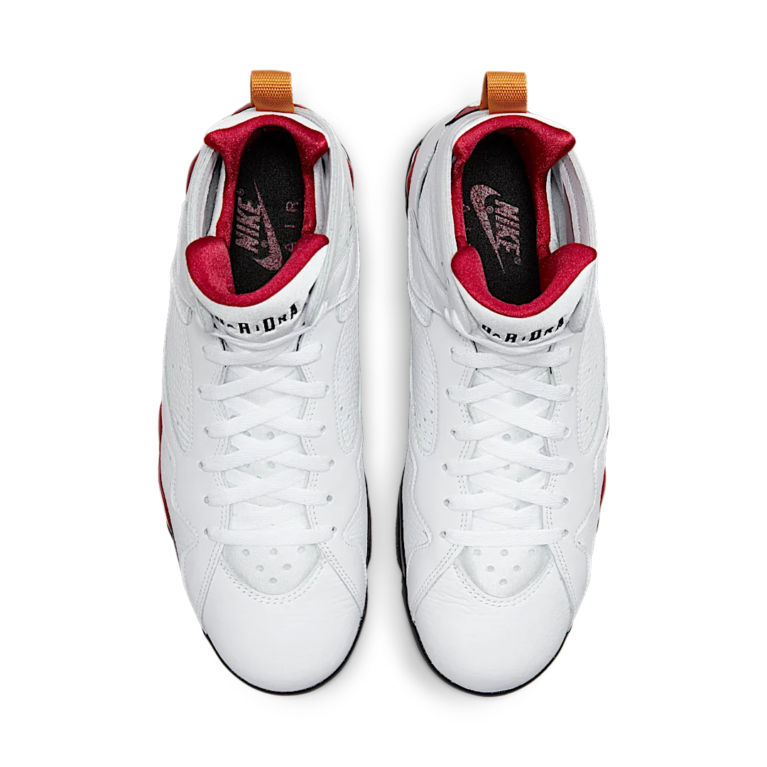 Air Jordan 7 Retro Cardinal (2022), White/Black/Cardinal Red/Chutney (CU9307-106)