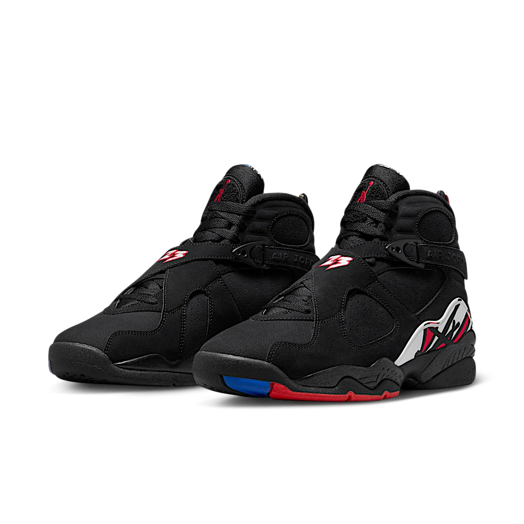 Air Jordan 8 Retro Playoffs (2023), Black/True Red-White (305381-062)