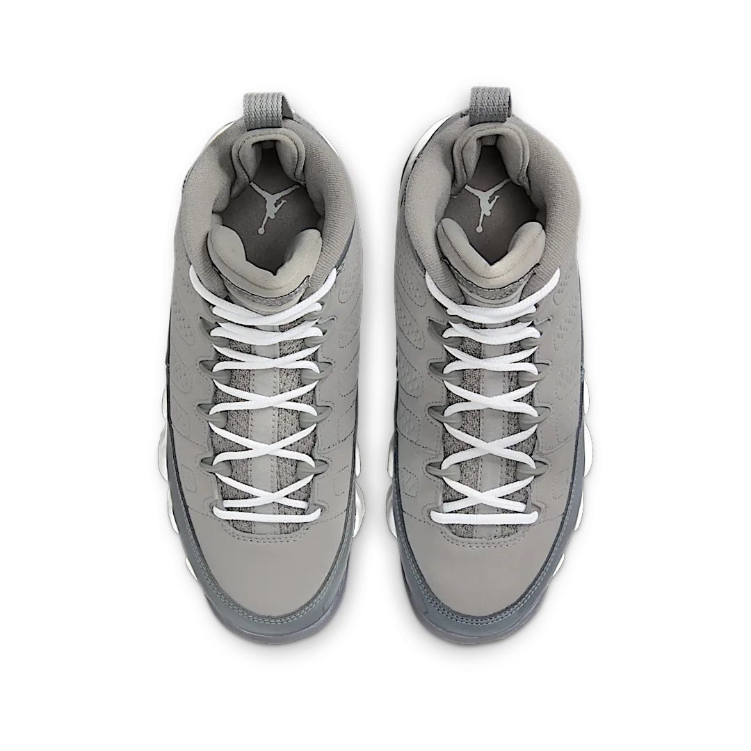 Air Jordan 9 Retro Cool Grey (2025), Medium Grey/White-Cool Grey (HV4574-011)