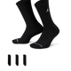 Air Jordan Everyday Crew Socks (3 Pairs) Black/White