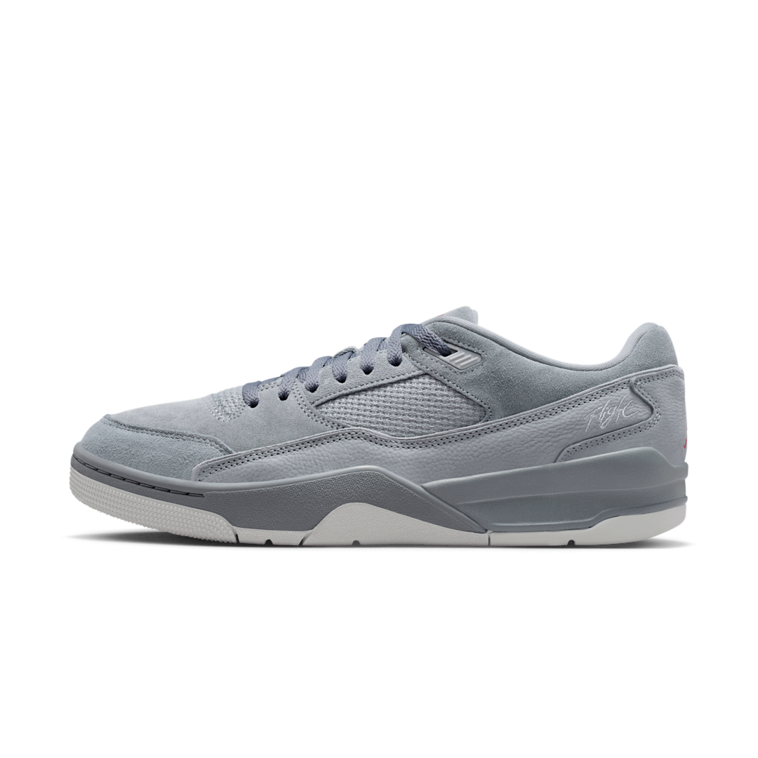 Air Jordan Flight Court Cool Grey Varsity Red, Cool Grey/Wolf Grey/Neutral Grey/Varsity Red (HF3255-007)