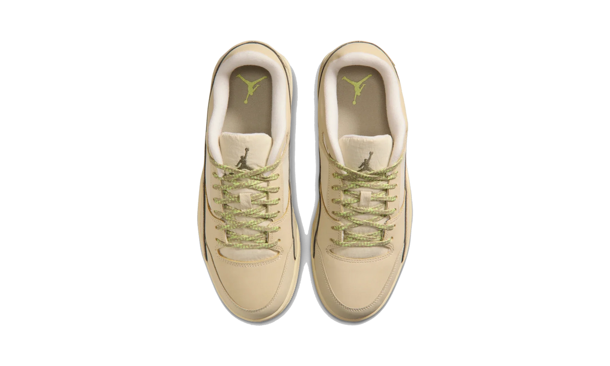 Air Jordan Flight Court Light Khaki Lemon Twist