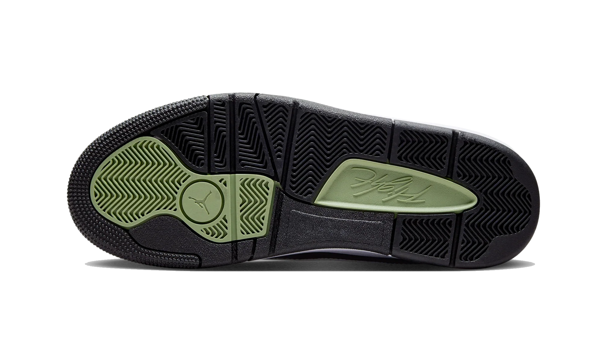 Air Jordan Flight Court Oil Green Black