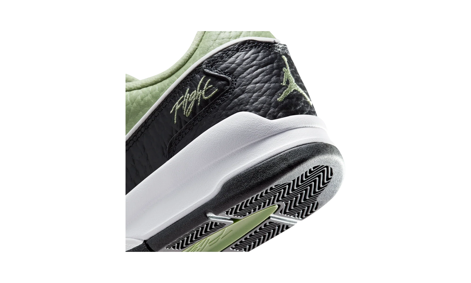 Air Jordan Flight Court Oil Green Black