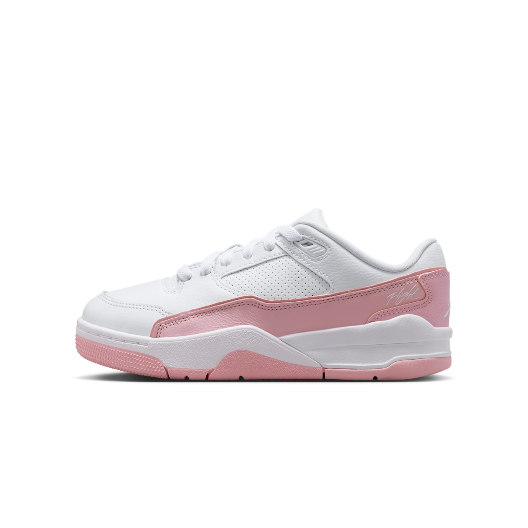 Air Jordan Flight Court White Medium Soft Pink, White/Medium Soft Pink (HF3333-161)