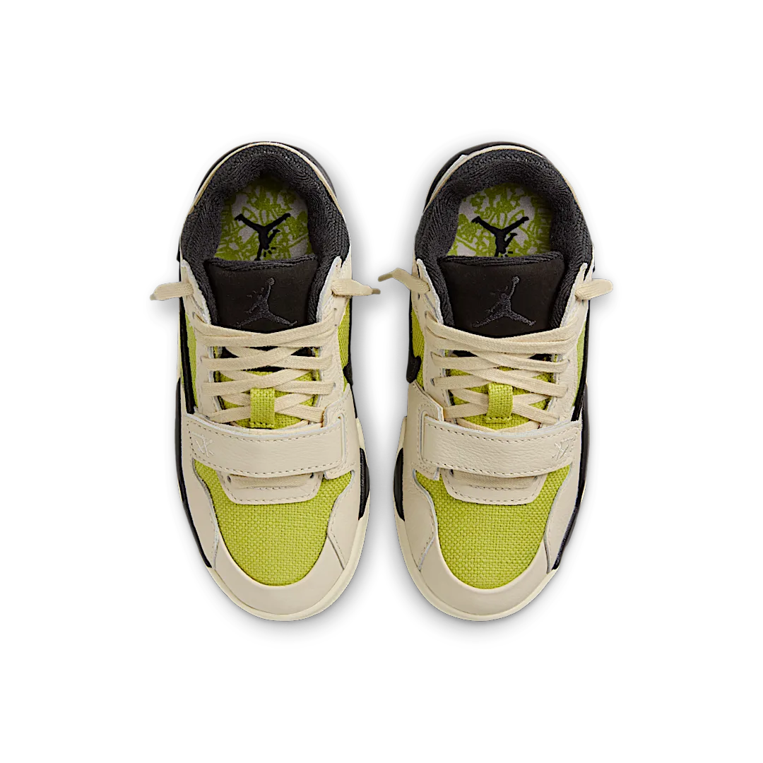 Air Jordan Jumpman Jack TR Travis Scott Bright Cactus (PS), Muslin/Black/Bright Cactus (FJ2851-102)