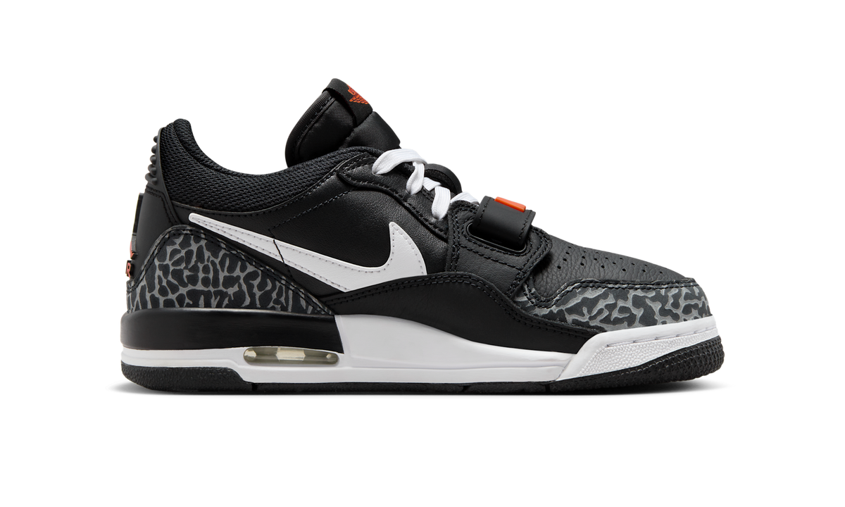 Air Jordan Legacy 312 Low Black White Safety Orange