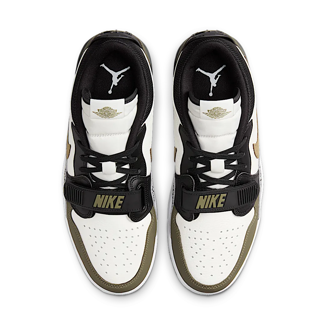 Air Jordan Legacy 312 Low Sail Black Medium Olive, Sail/Black/Wolf Grey/Medium Olive (CD7069-120)