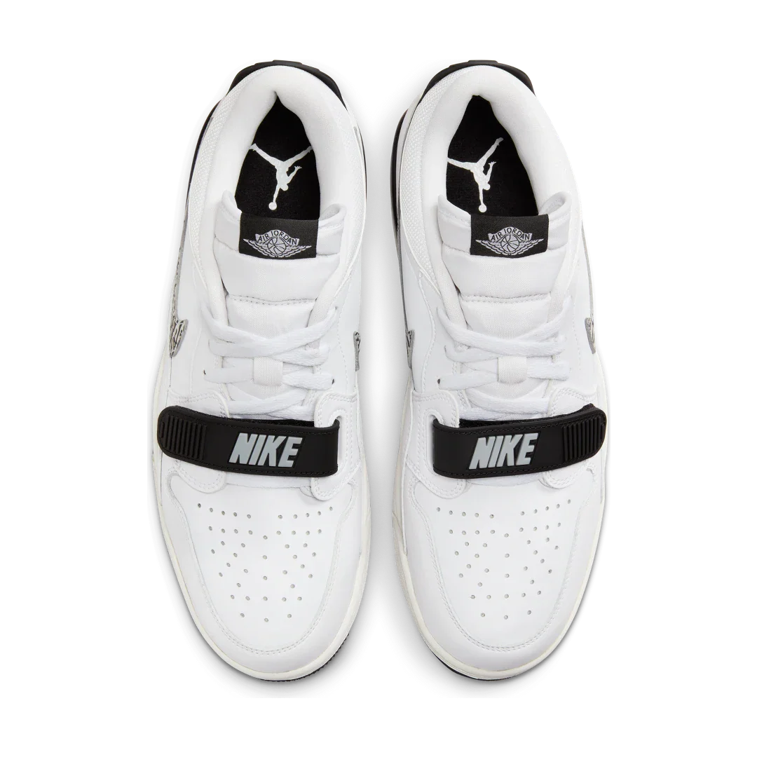 Air Jordan Legacy 312 Low White Black Elephant Swoosh, Phantom/Coconut Milk/Amber Brown/Star Blue (CD7069-110)