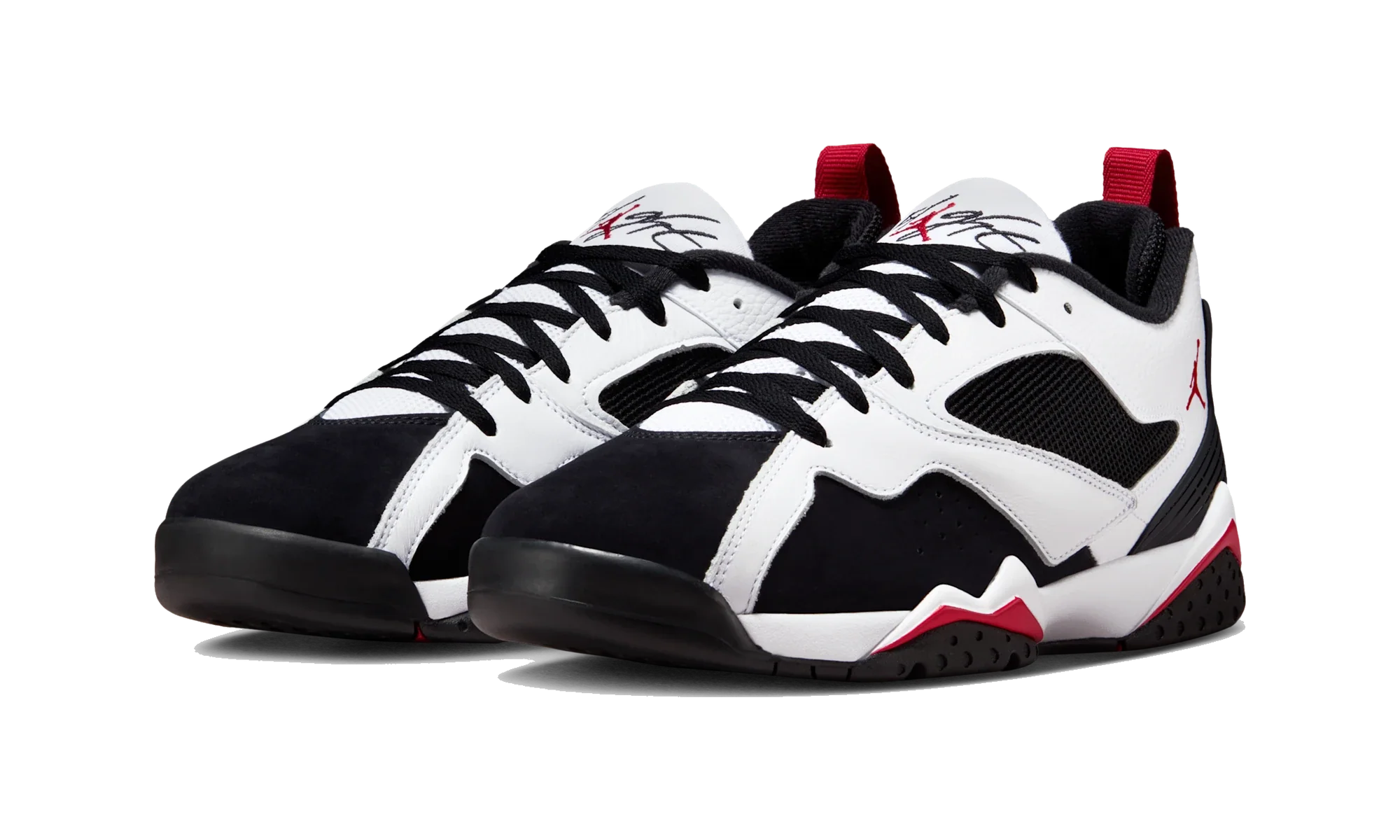 Air Jordan MVP 92 White Black Gym Red