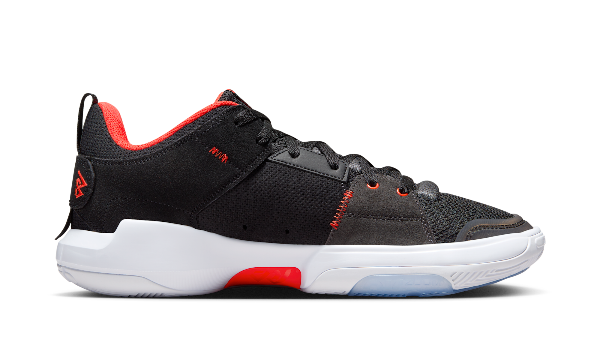 Air Jordan One Take 5 Black Habanero Red (Translucent Outsole)