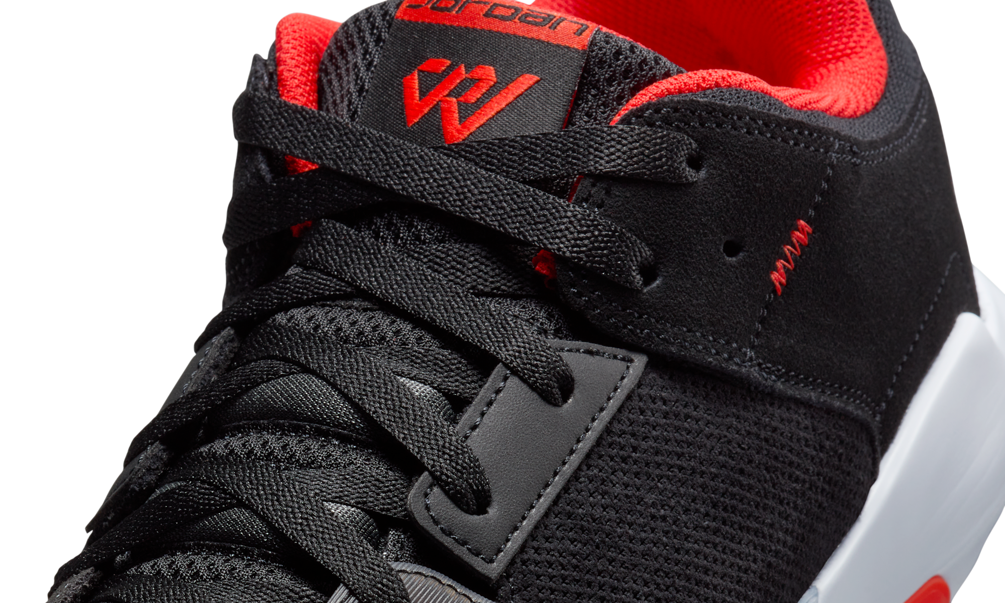 Air Jordan One Take 5 Black Habanero Red (Translucent Outsole)