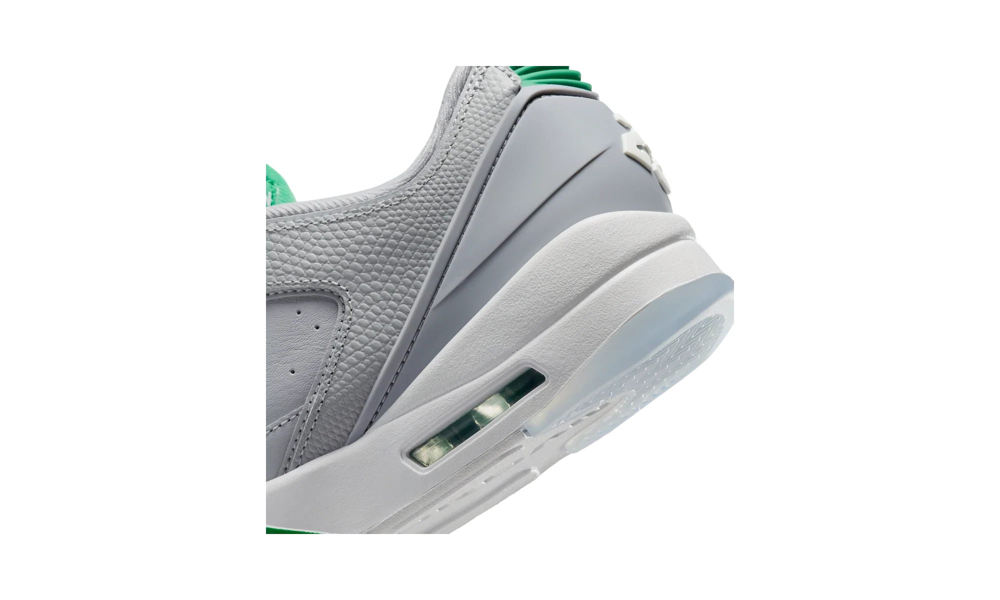 Air Jordan Sixty Plus Low Wolf Grey Lucky Green