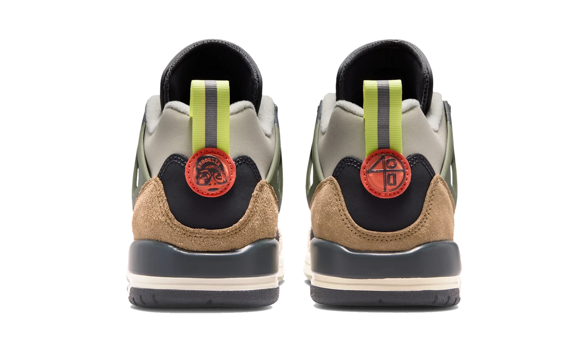 Air Jordan Spizike Low Anthracite Mango Cargo Khaki