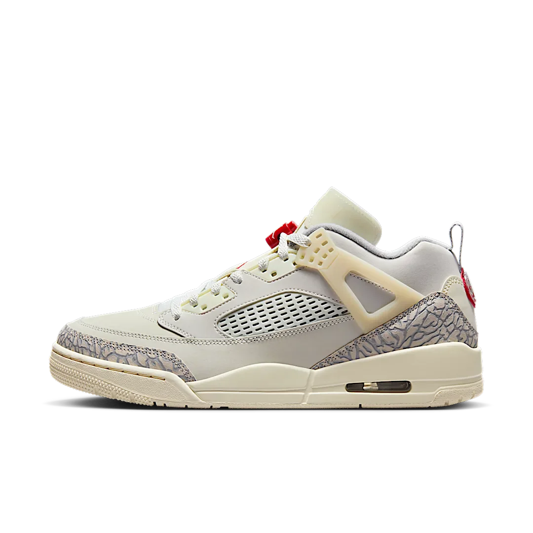 Air Jordan Spizike Low Coconut Milk, Sail/University Red/Coconut Milk/Sandstone/Smoke Grey (FQ1759-100)