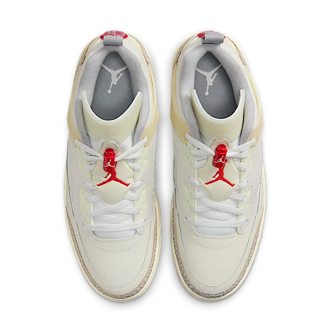 Air Jordan Spizike Low Coconut Milk, Sail/University Red/Coconut Milk/Sandstone/Smoke Grey (FQ1759-100)
