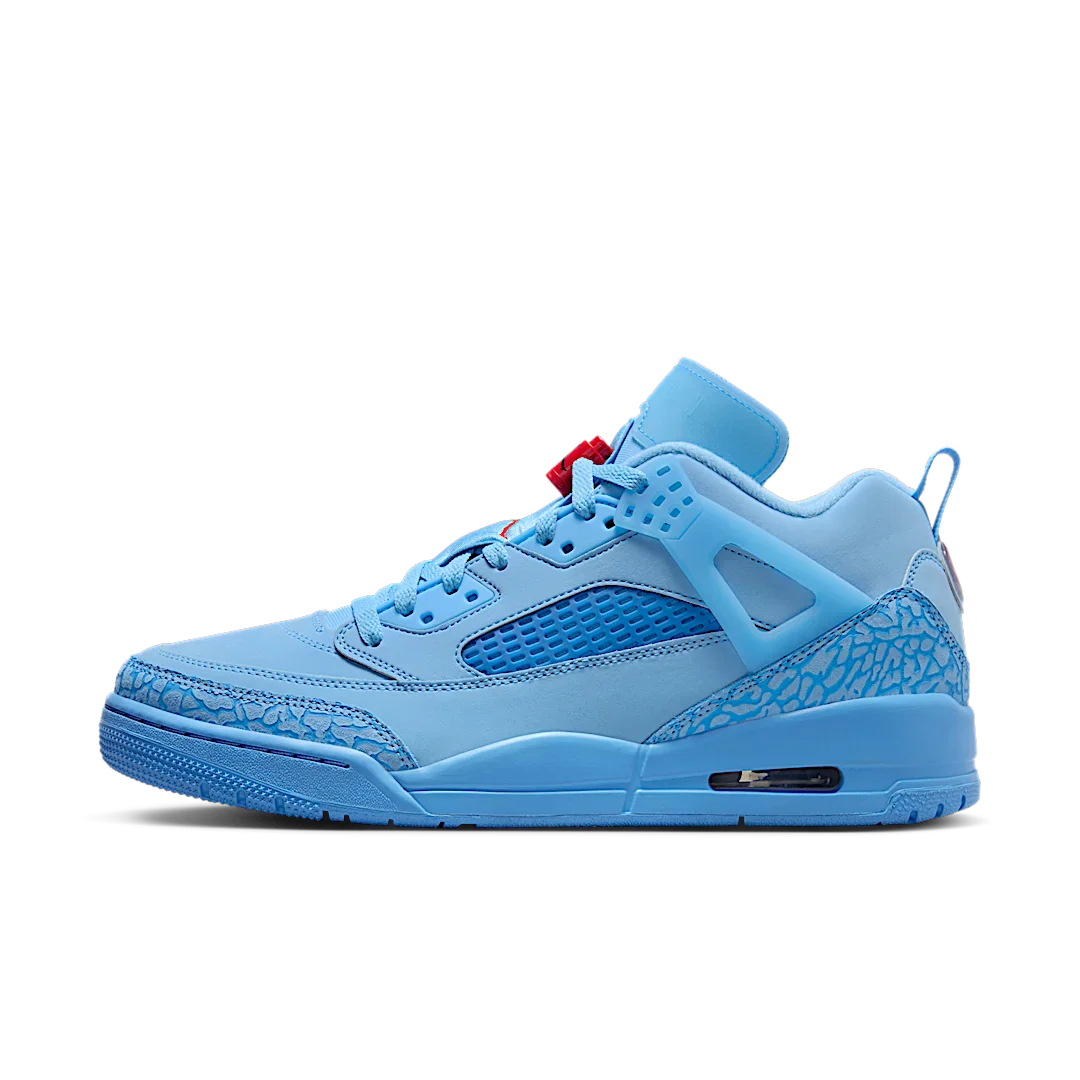 Air Jordan Spizike Low Houston Oilers, Football Blue/Fountain Blue/University Red (FQ1759-400)