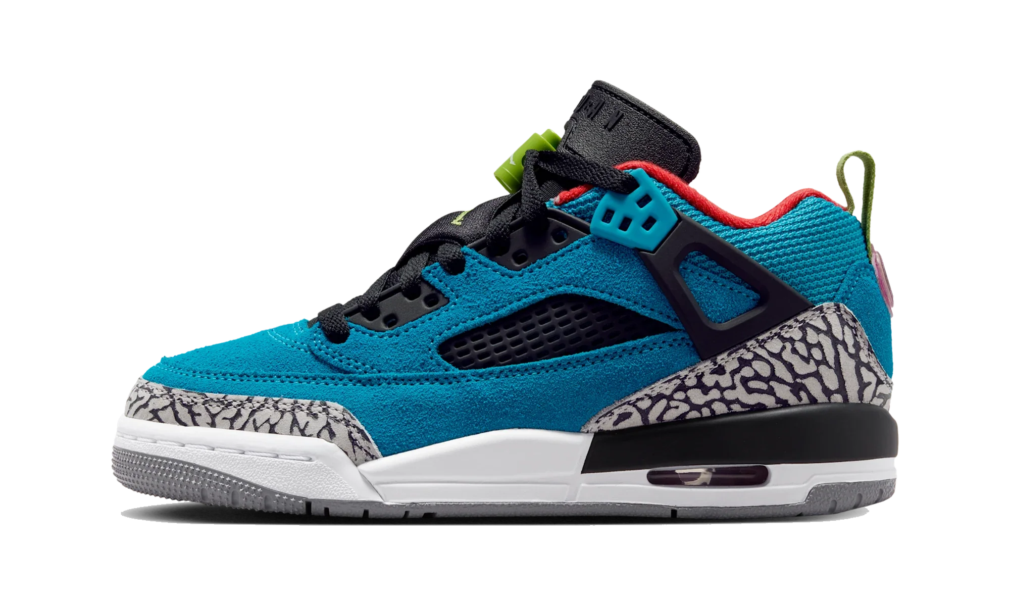 Air Jordan Spizike Low Neo Turquoise Light Crimson