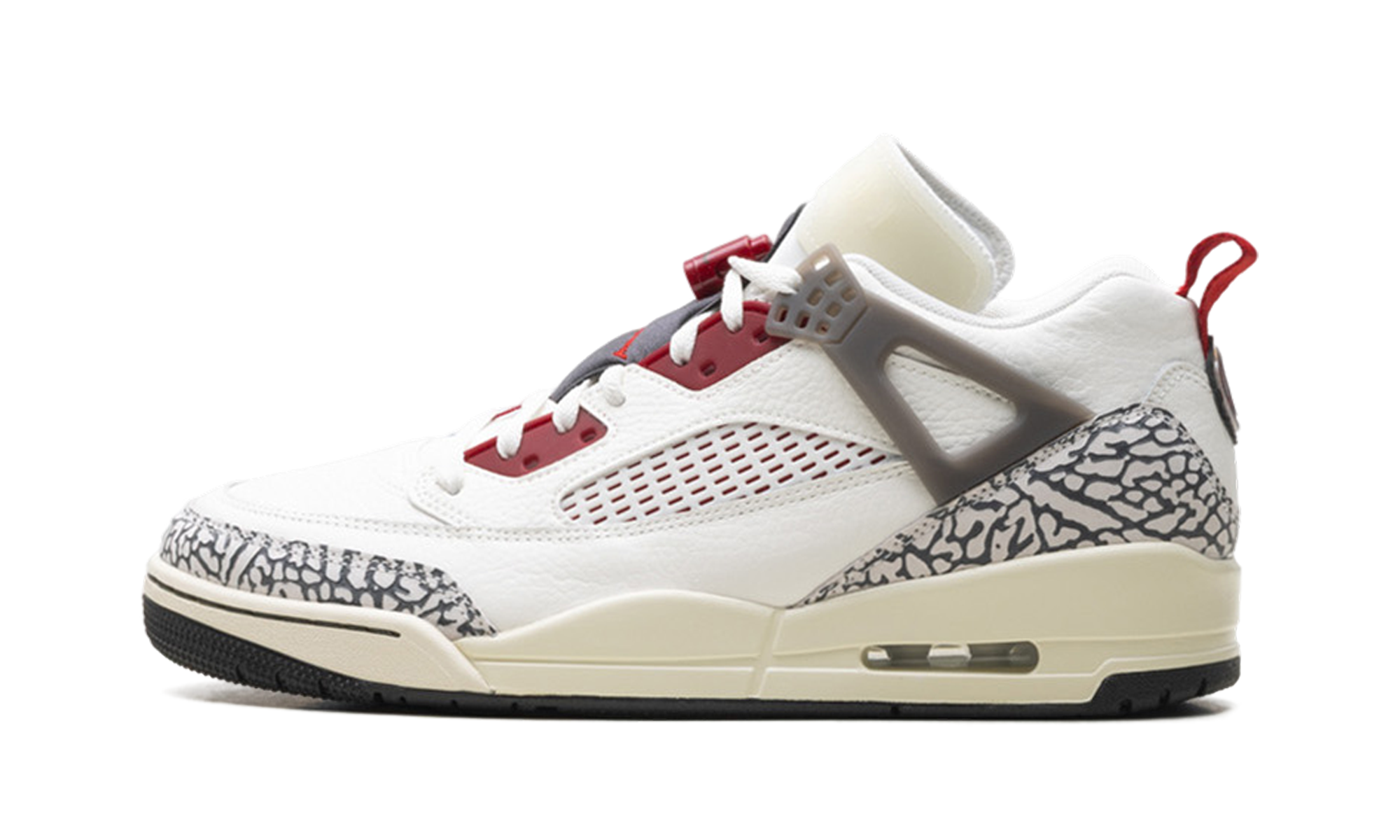 Air Jordan Spizike Low Sail Anthracite Coconut Milk Varsity Red