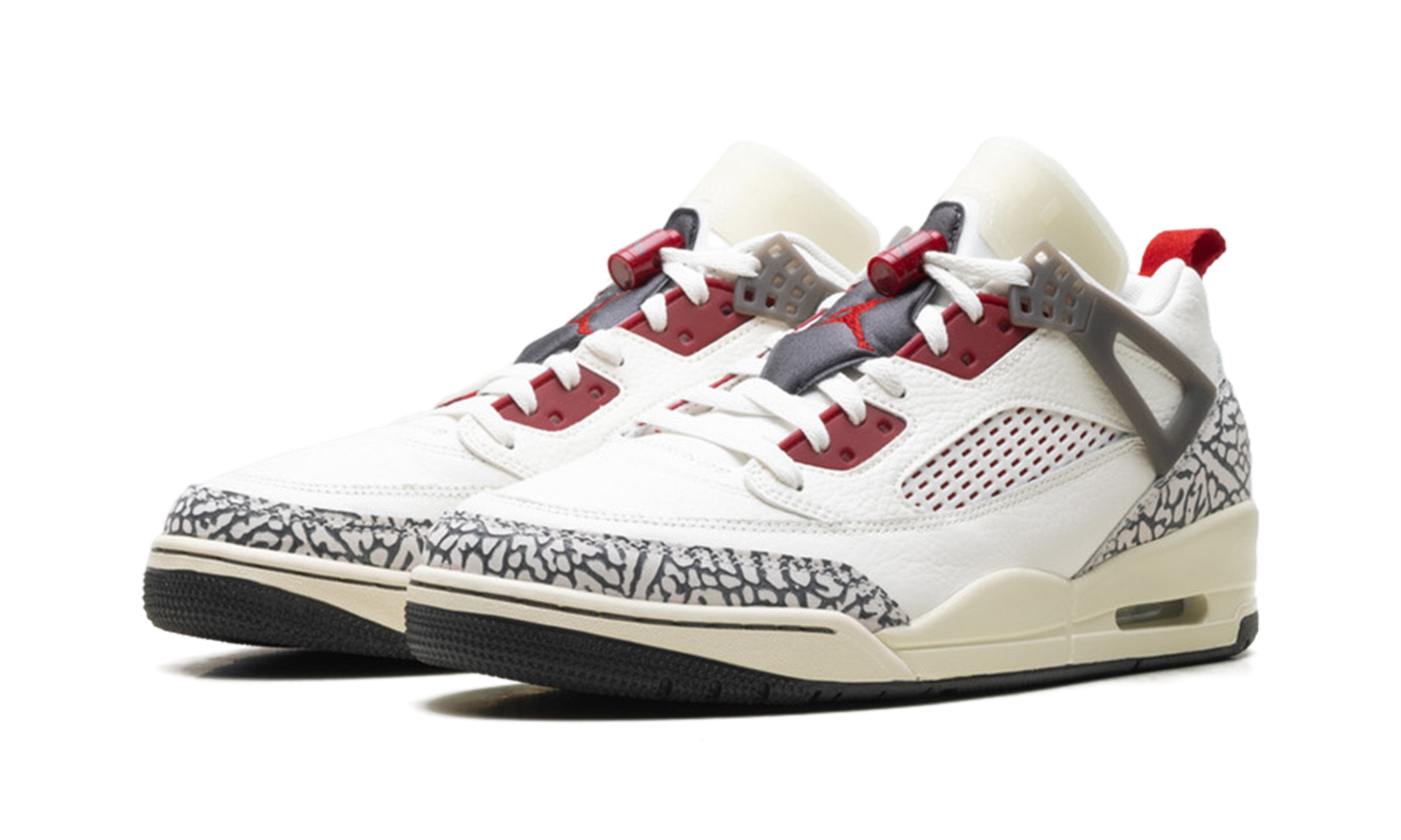 Air Jordan Spizike Low Sail Anthracite Coconut Milk Varsity Red