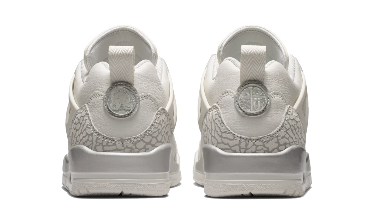 Air Jordan Spizike Low Swan Wolf Grey