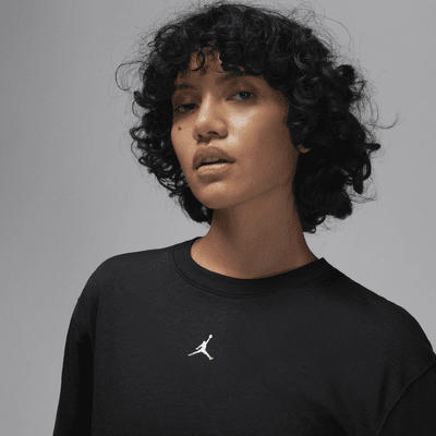Air Jordan Sport Diamond Short-Sleeve Top Black/White