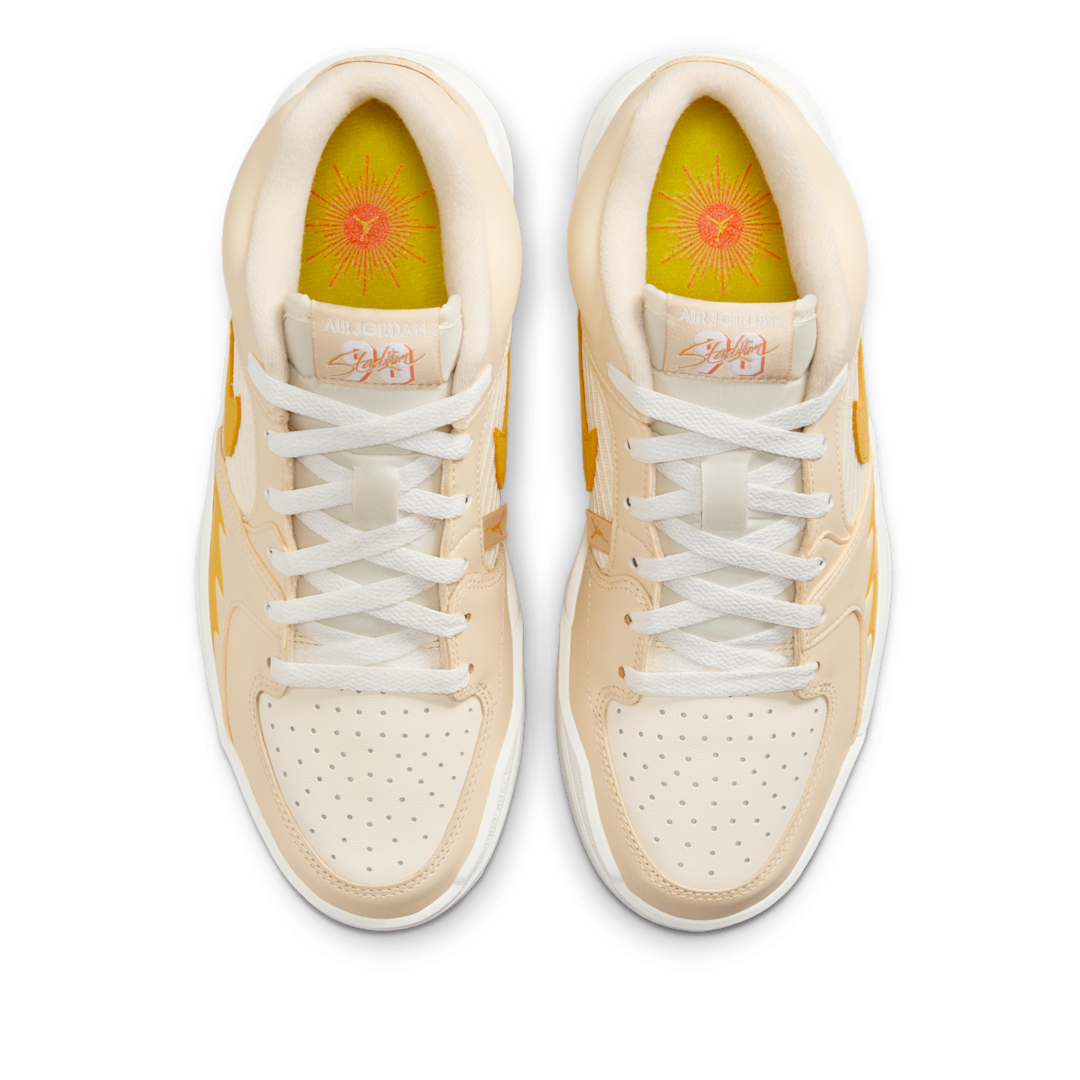 Air Jordan Stadium 90 Pale Vanilla Coconut Milk Tour Yellow Yellow Ochre