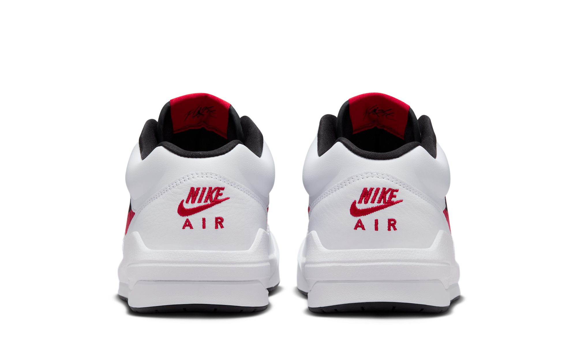 Air Jordan Stadium 90 White Black Gym Red