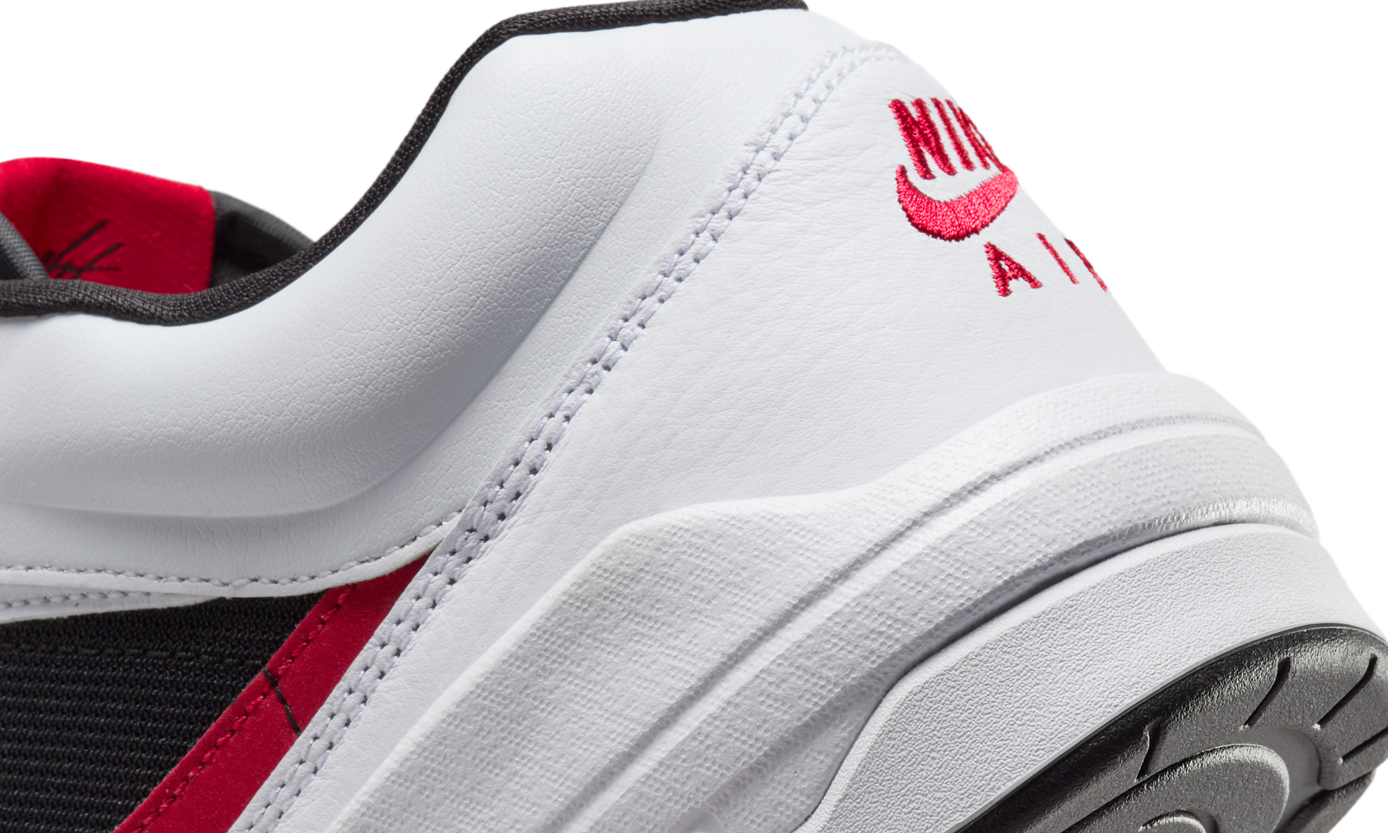 Air Jordan Stadium 90 White Black Gym Red